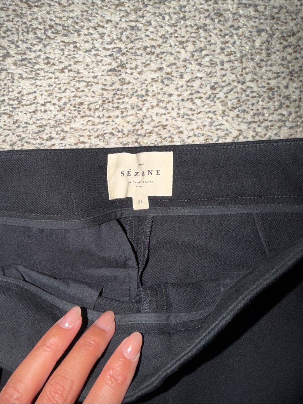 NWOT Sezane Clara Trousers - Picture 4 of 6